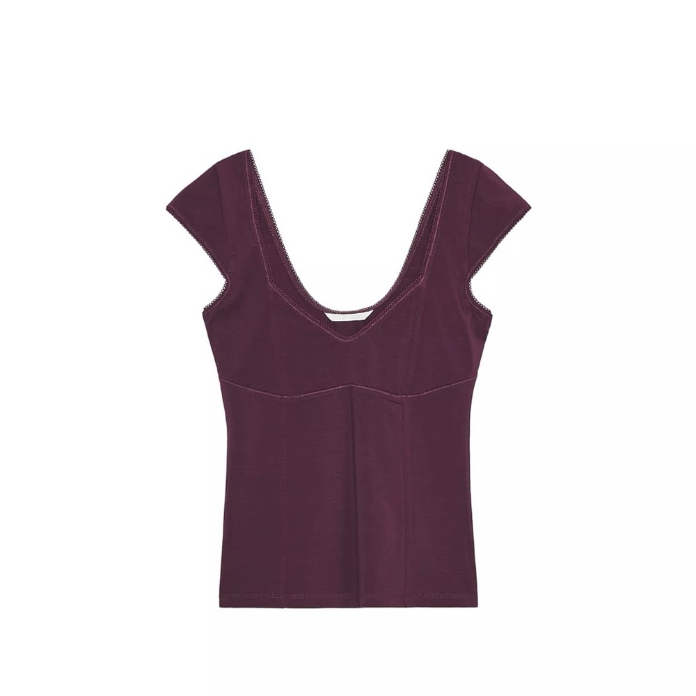 🆕 Elegant Purple Women's Top